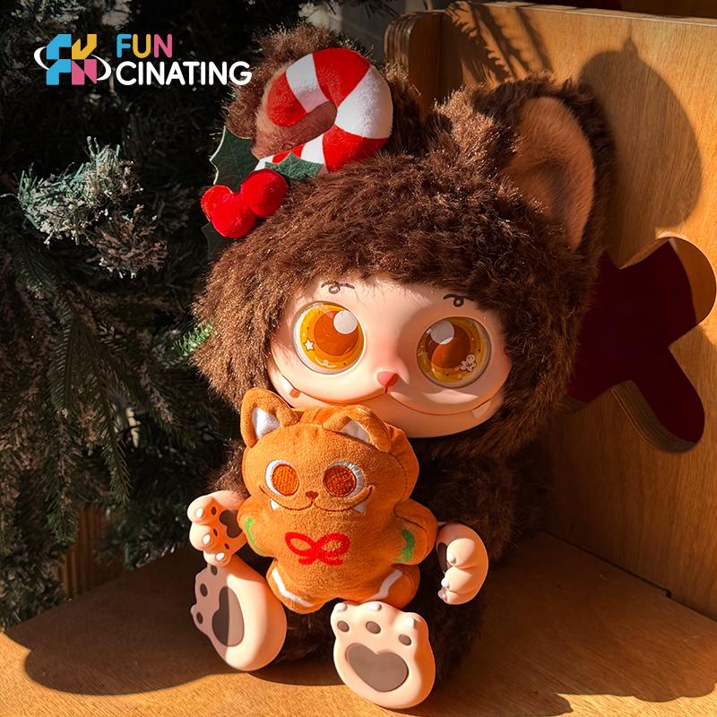 GISMOW Cocoa Gingerbread Vinyl Plush Doll