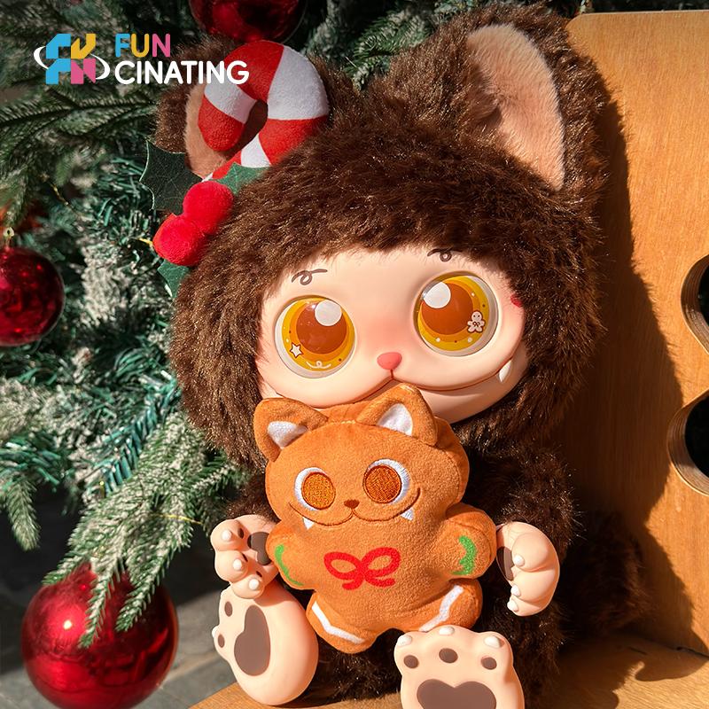 GISMOW Cocoa Gingerbread Vinyl Plush Doll