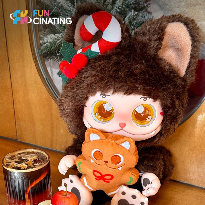 GISMOW Cocoa Gingerbread Vinyl Plush Doll