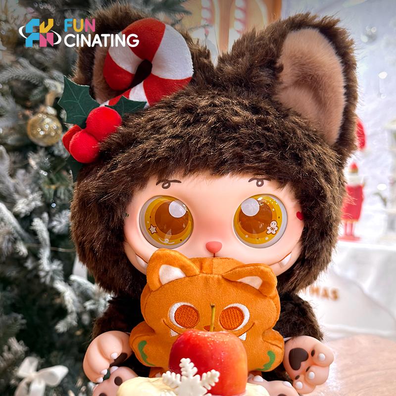GISMOW Cocoa Gingerbread Vinyl Plush Doll
