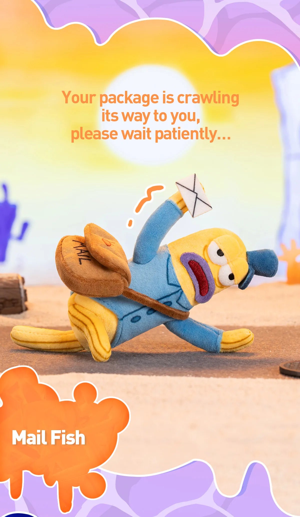 Residents of Bikini Bottom-Whimsical Plush Part 2