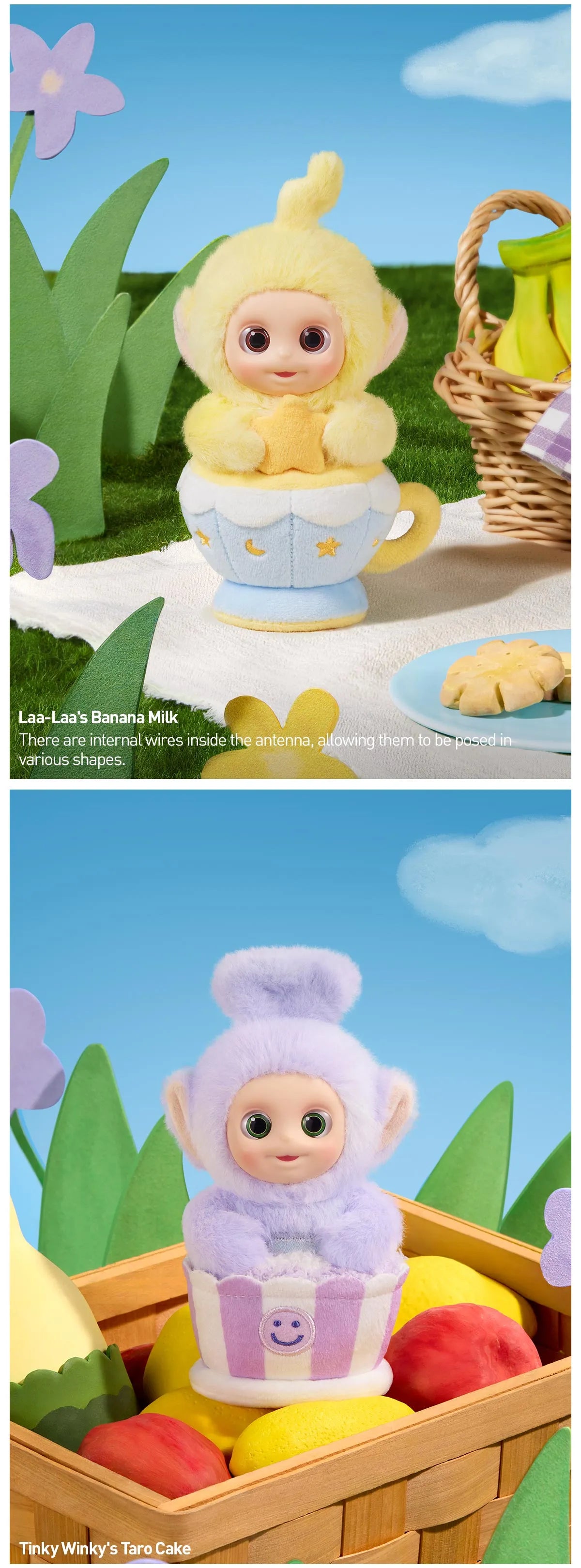 Teletubbies Afternoon Tea Diary Series Vinyl Plush Pendant