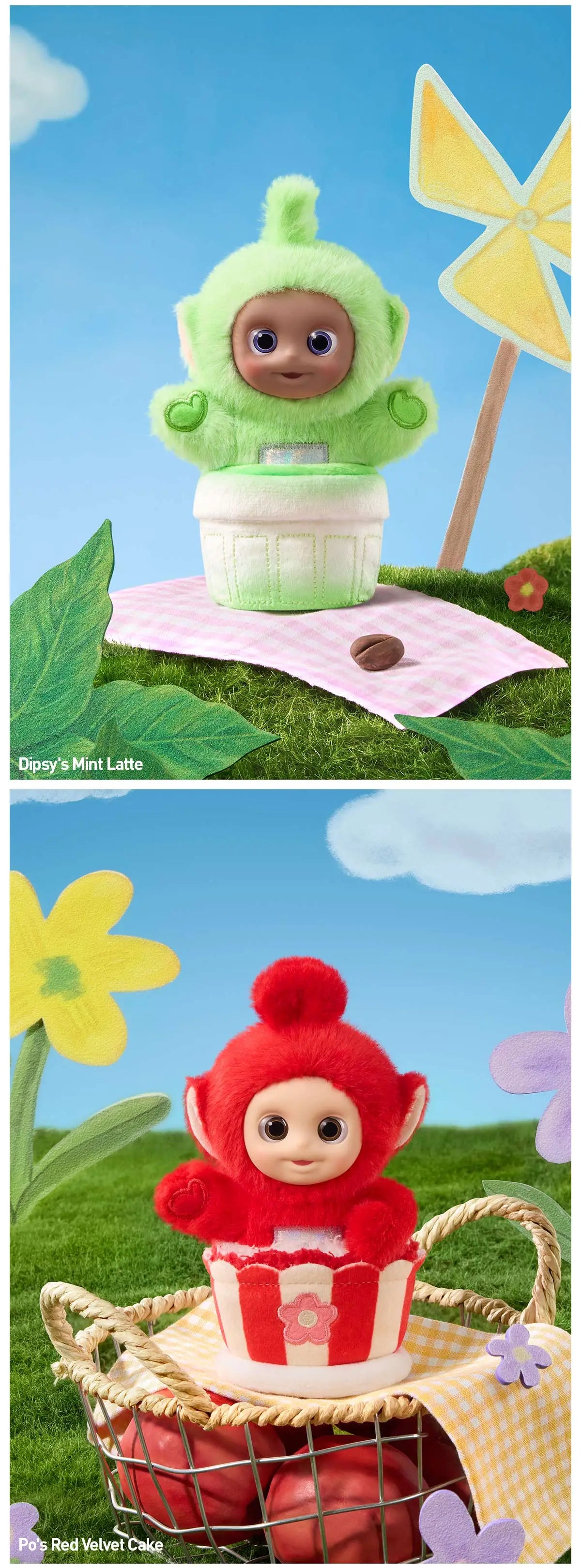 Teletubbies Afternoon Tea Diary Series Vinyl Plush Pendant