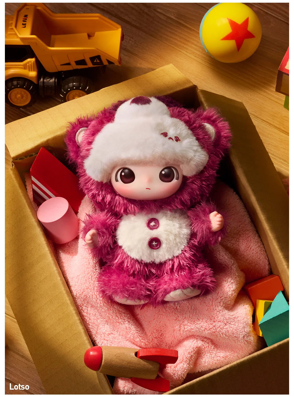 DIMOO WORLD × PIXAR Series - Vinyl Plush Pendant Blind Box