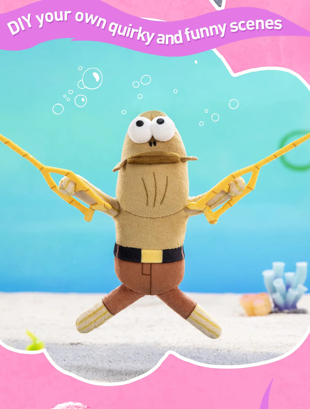 Residents of Bikini Bottom-Whimsical Plush Part 2