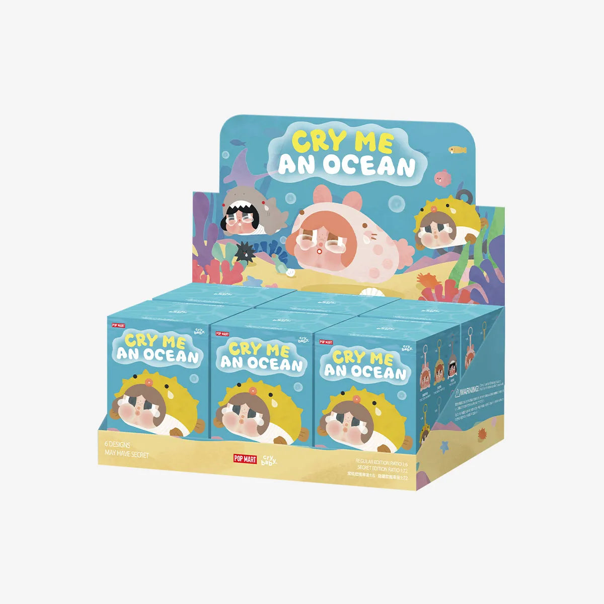 CRYBABY Cry Me An Ocean Series - Vinyl Plush Pendant Bendant Blind Box
