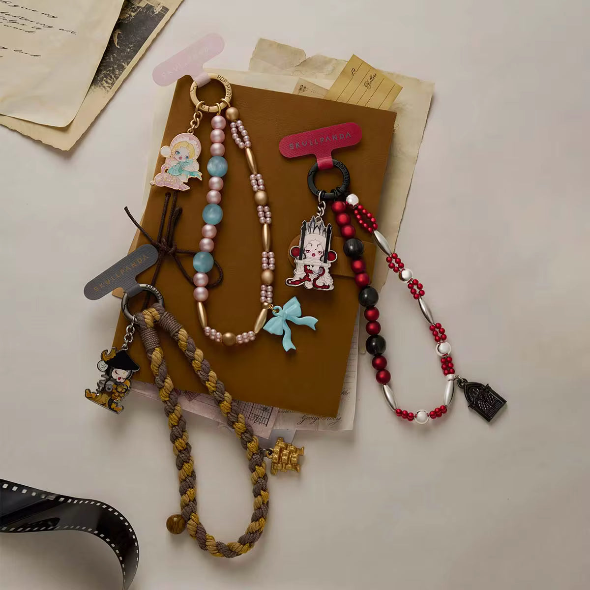 SKULLPANDA WHERE TIME DWELLS Series Phone Lanyard