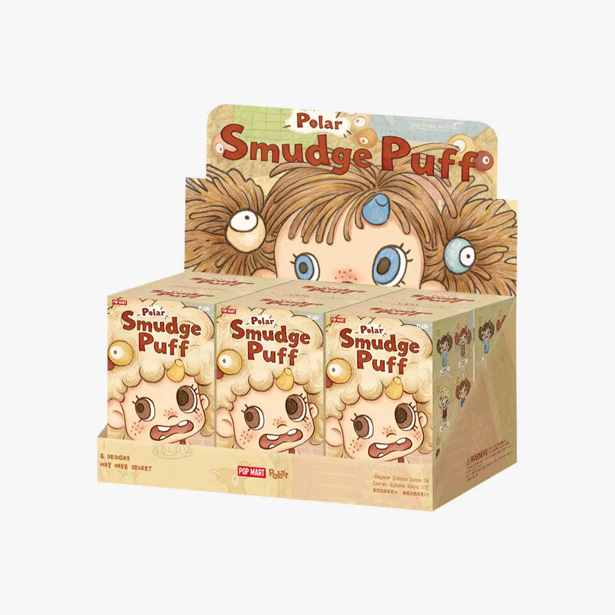 POLAR Smudge Puff Series - Plush Pendant Blind Box