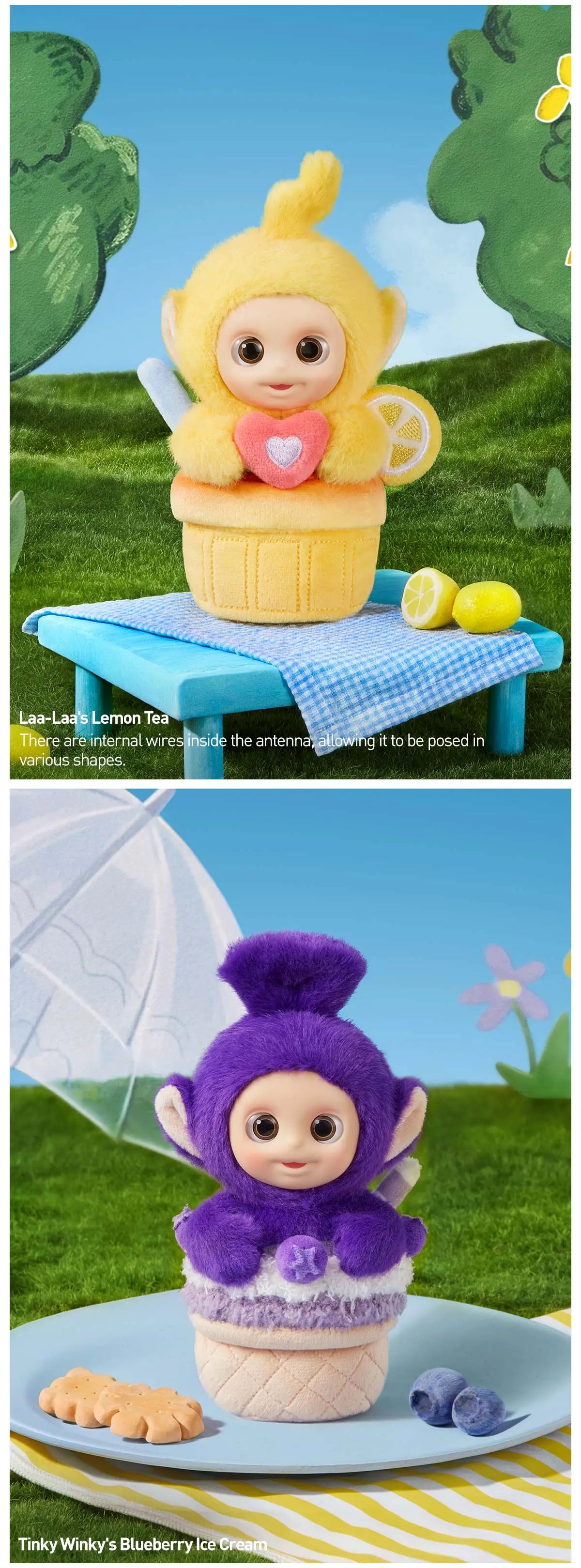 Teletubbies Afternoon Tea Diary Series Vinyl Plush Pendant