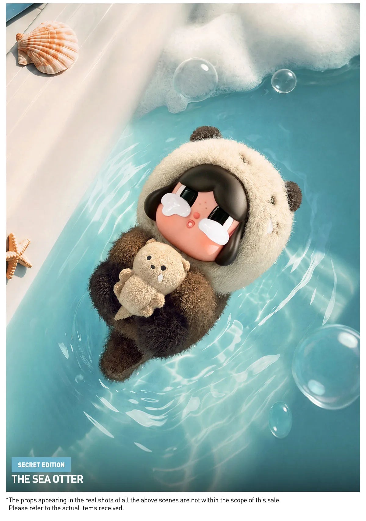 CRYBABY Cry Me An Ocean Series - Vinyl Plush Pendant Bendant Blind Box