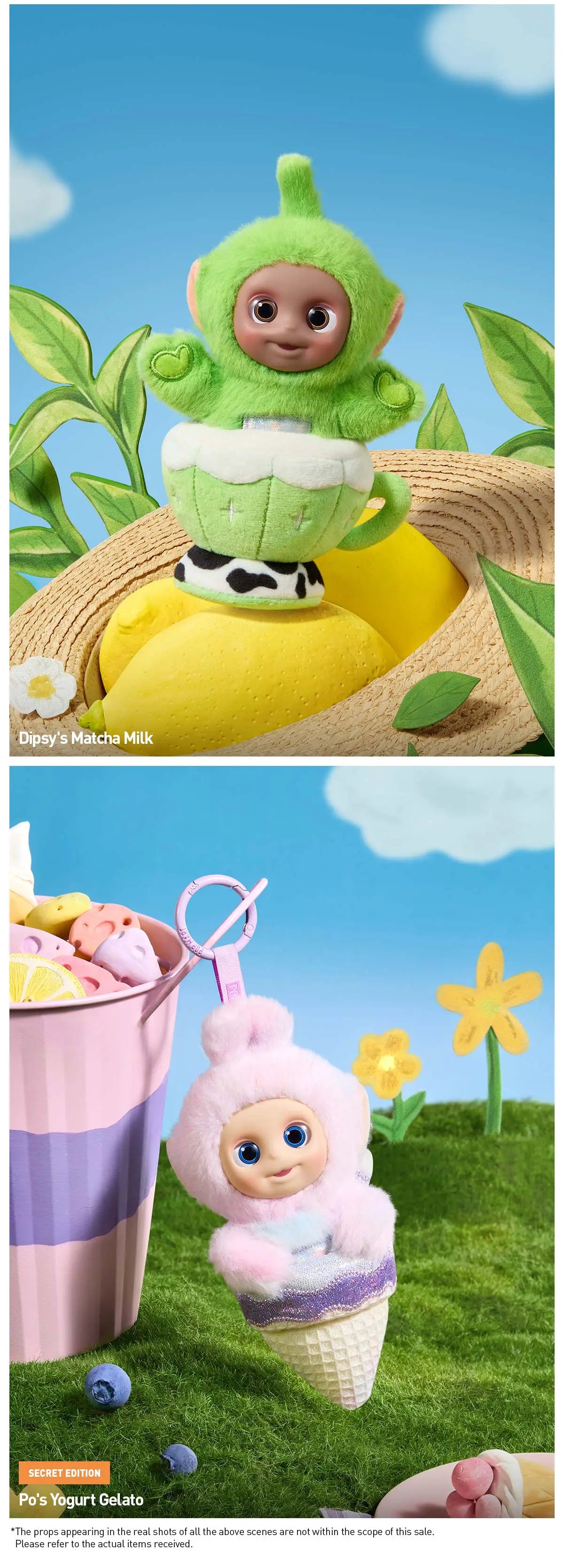 Teletubbies Afternoon Tea Diary Series Vinyl Plush Pendant