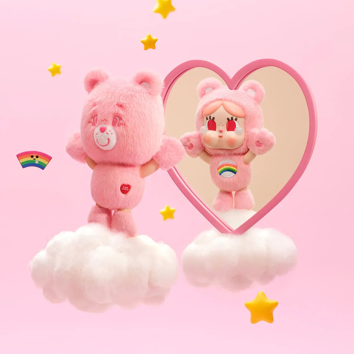 NEWCRYBABY × Care Bears Series - Vinyl Plush Pendant Blind Box