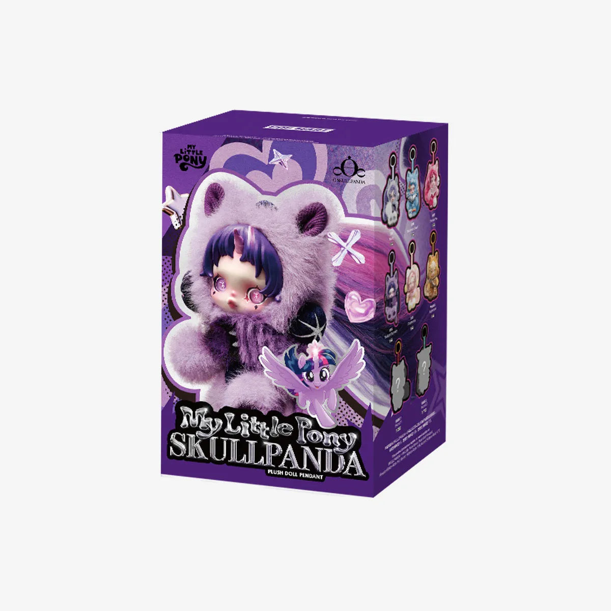 SKULLPANDA × My Little Pony Series Plush Doll Pendant