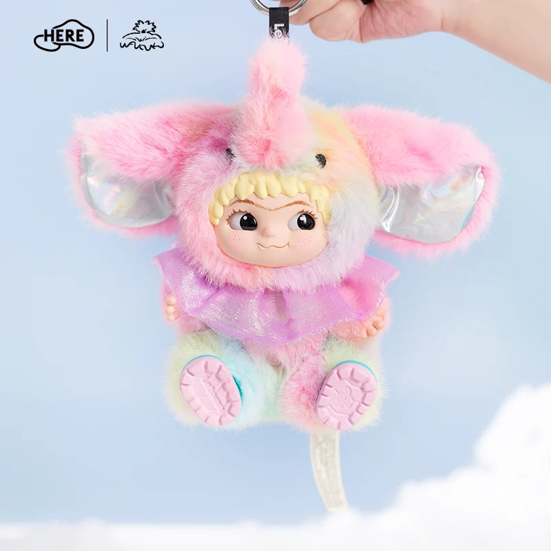 WAKUKU-Dreamy Colorful Elephant Vinyl Pendant Collect dolls