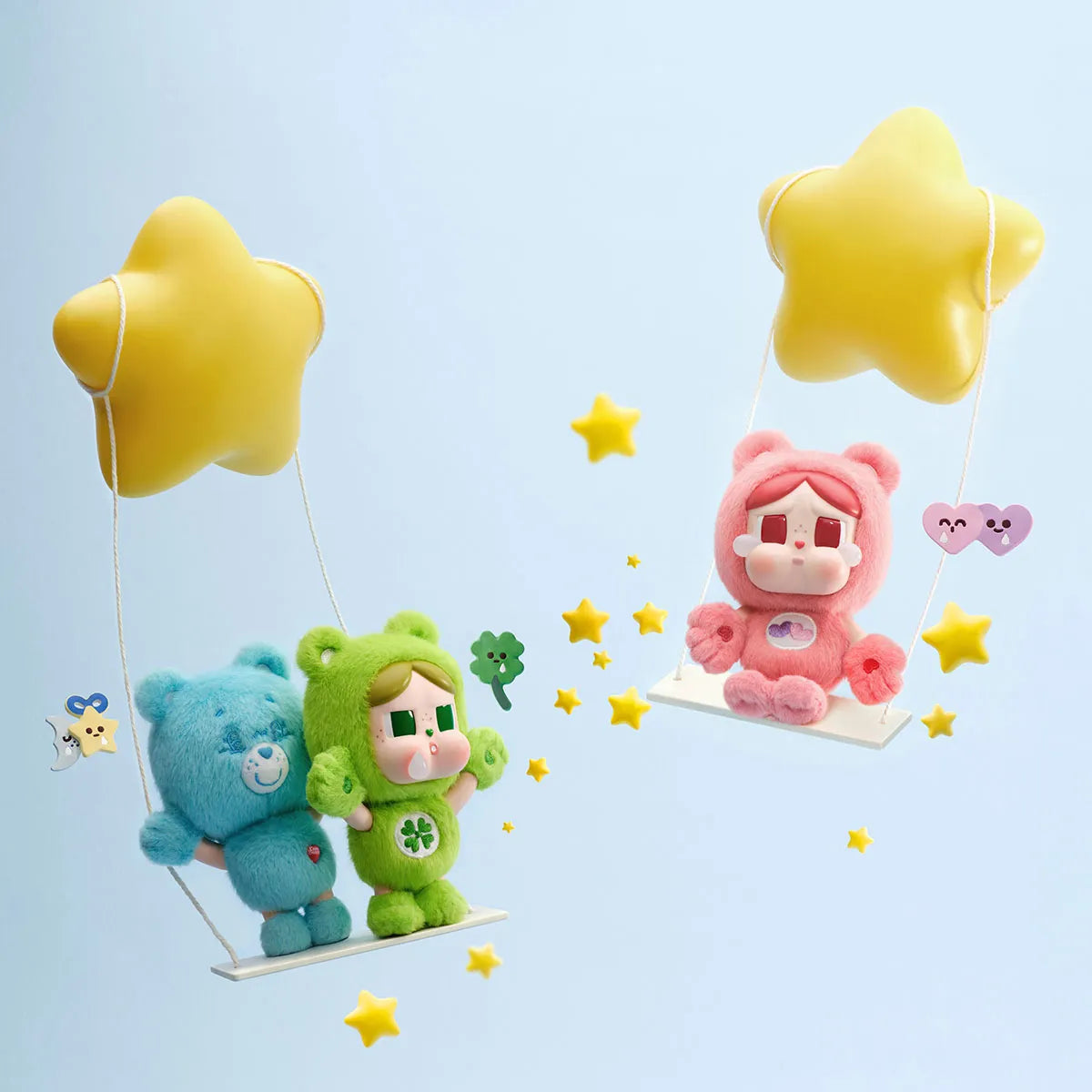 NEWCRYBABY × Care Bears Series - Vinyl Plush Pendant Blind Box