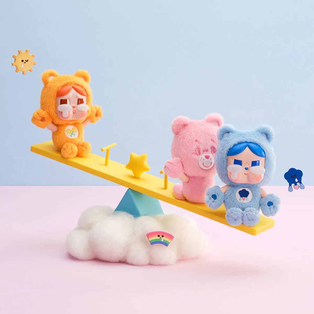 NEWCRYBABY × Care Bears Series - Vinyl Plush Pendant Blind Box