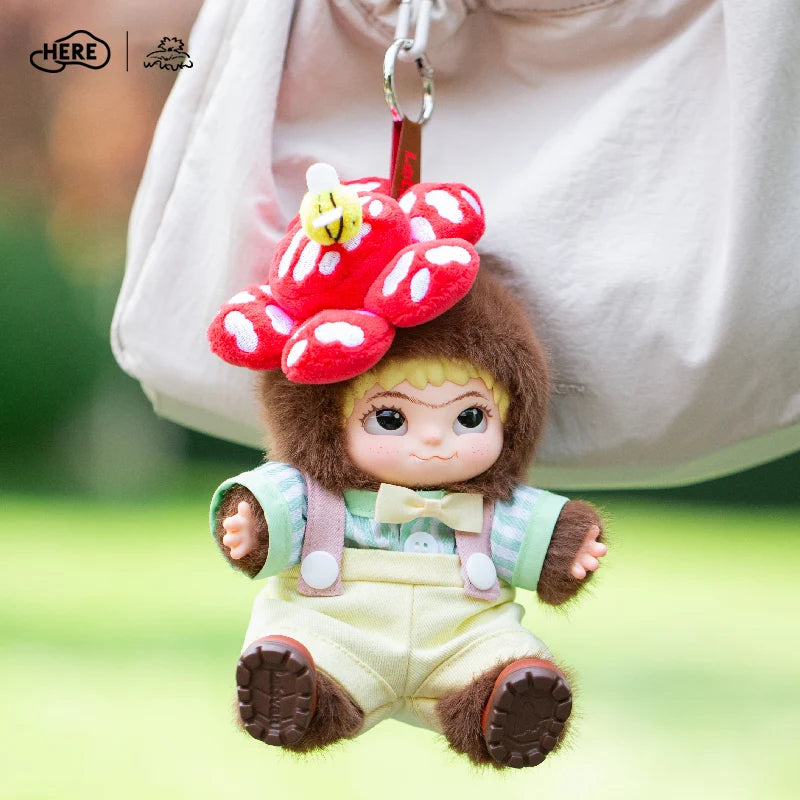 WAKUKU Flower Gentleman Vinyl Plush Doll Pendant