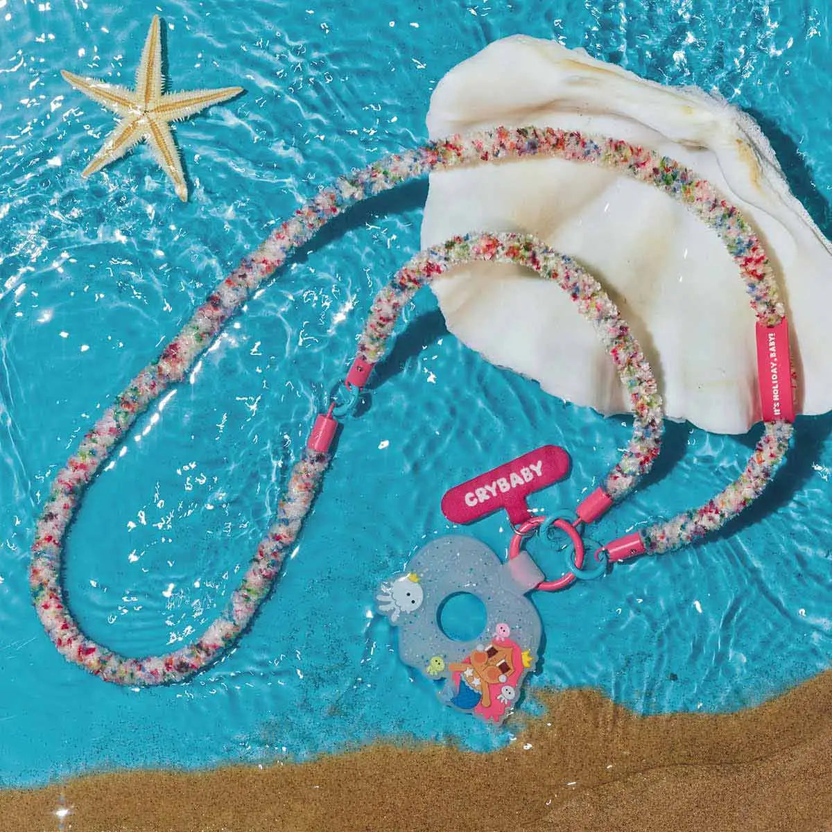 CRYBABY Vacation Mode On Series-Long Lanyard Blind Box