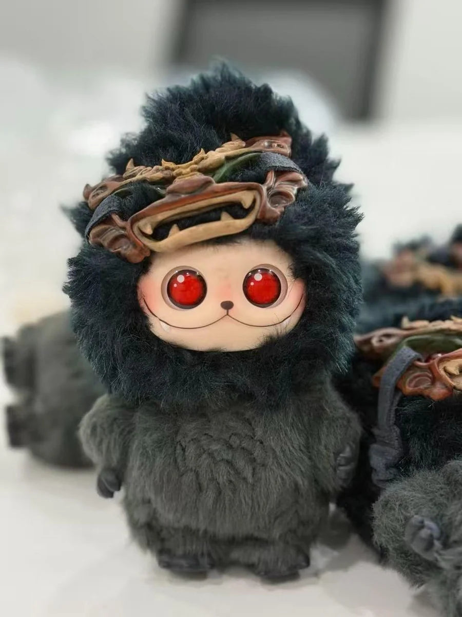 Gismow x 《A Writer's Odyssey II》Little Black Dragon Vinyl Plush Charm — Plush Bag Charm & Keychain