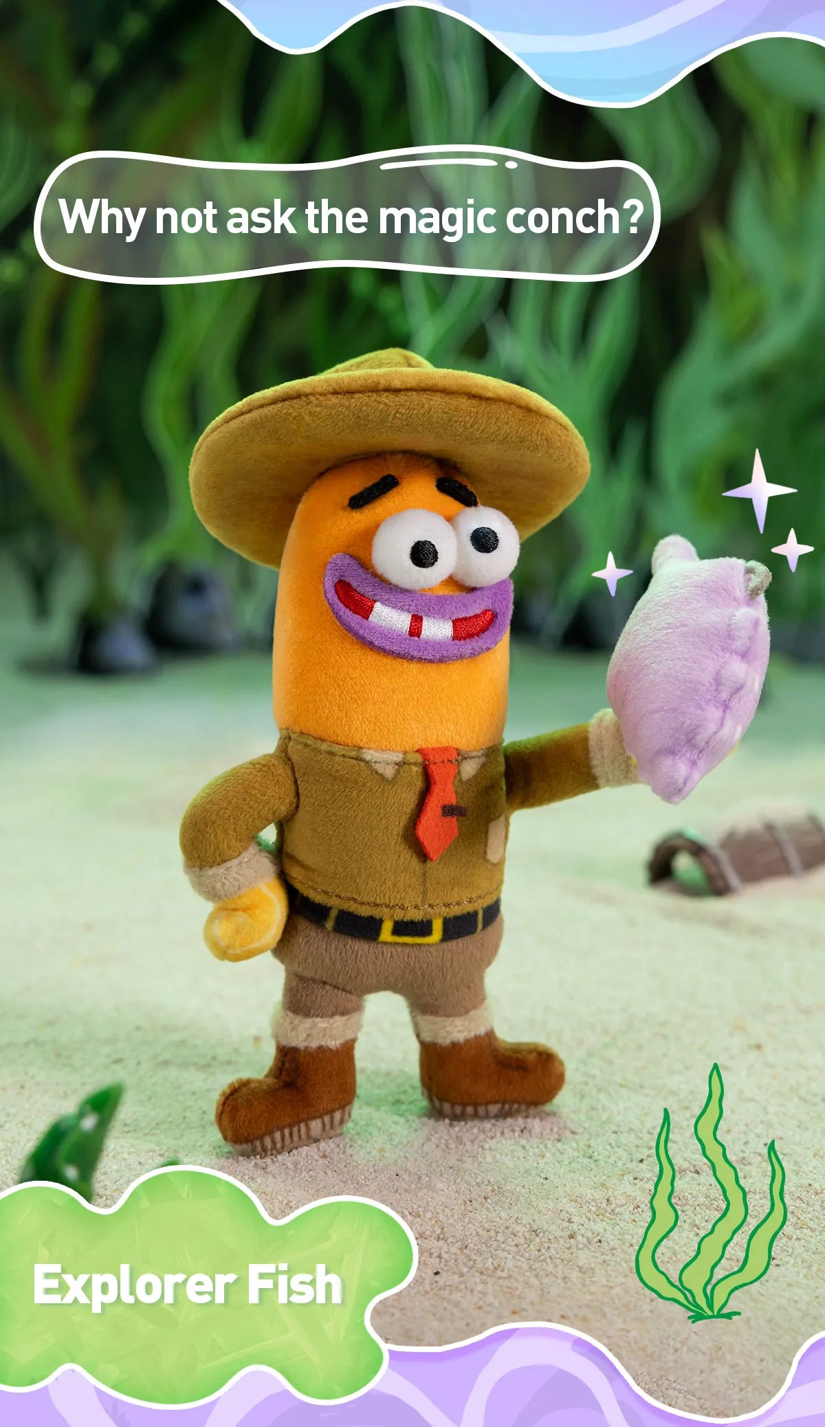 Residents of Bikini Bottom-Whimsical Plush Part 2
