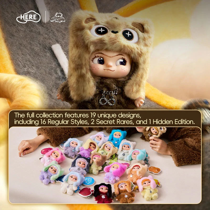 Wakuku On A Roll Series Figures Blind Box